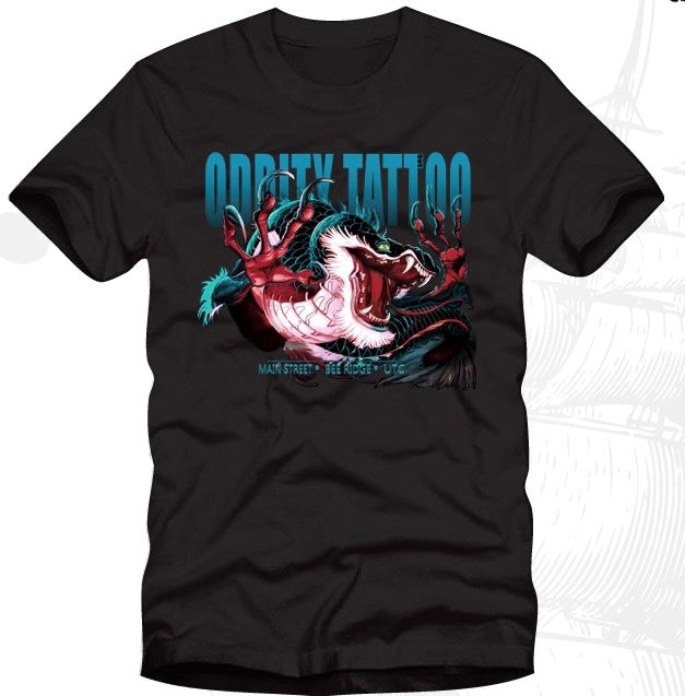 Oddity Tattoo 20th Anniversary Dragon Tee