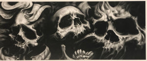 Will Ralston Skull Trio Print